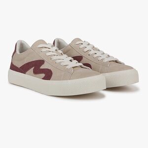 Blowfish Malibu SNEAKERS IN BEIGE  RED CANVAS size:11 M